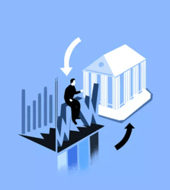 Illustration of structured notes combining bonds and derivatives.